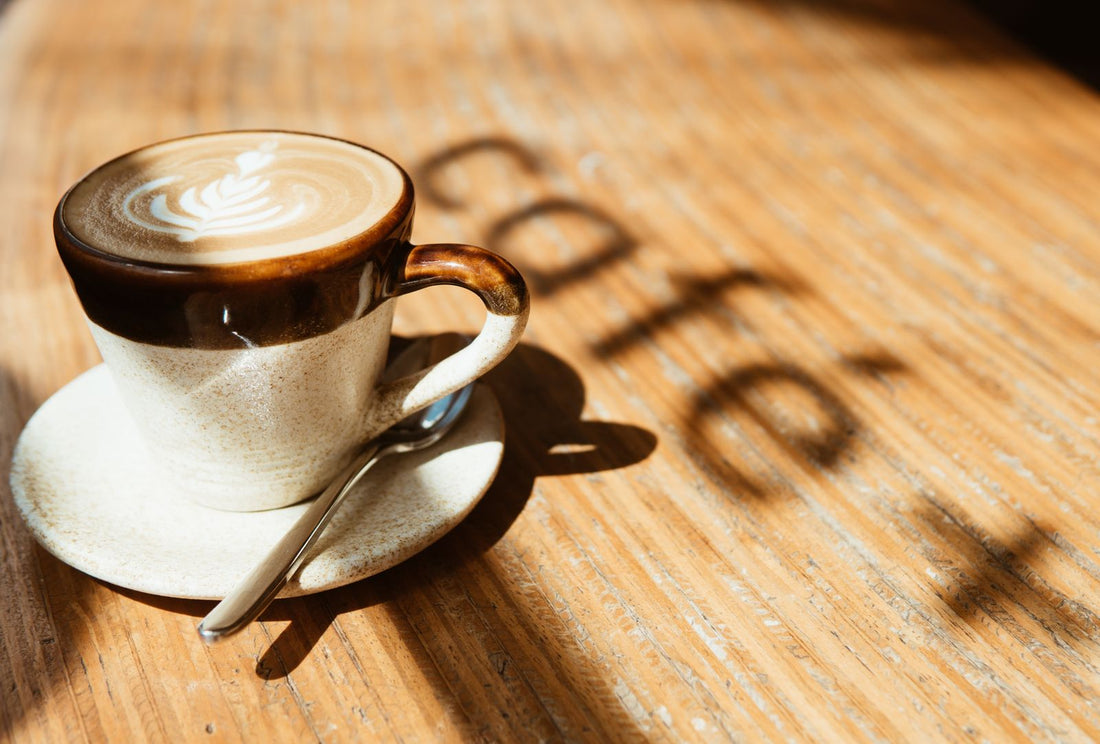A clean cup of decaf coffee