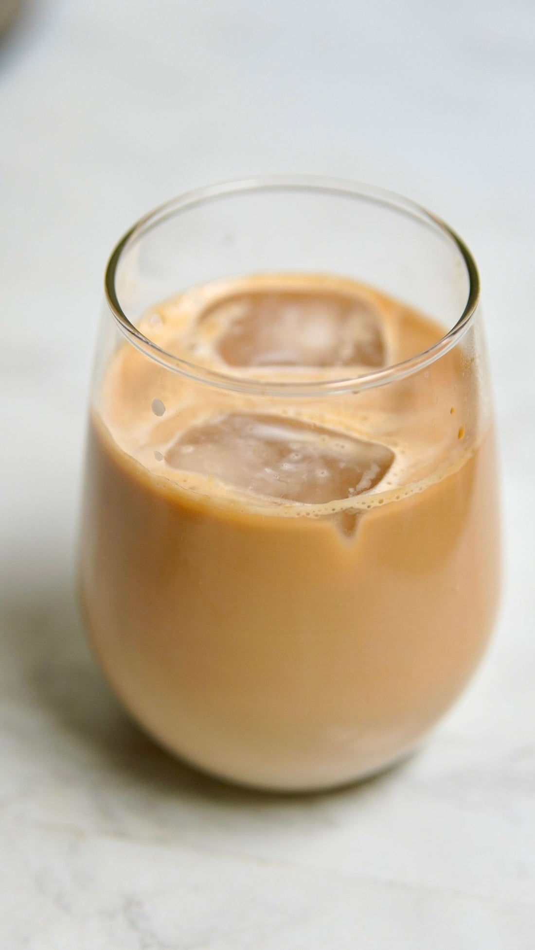A refreshing glass of iced coffee