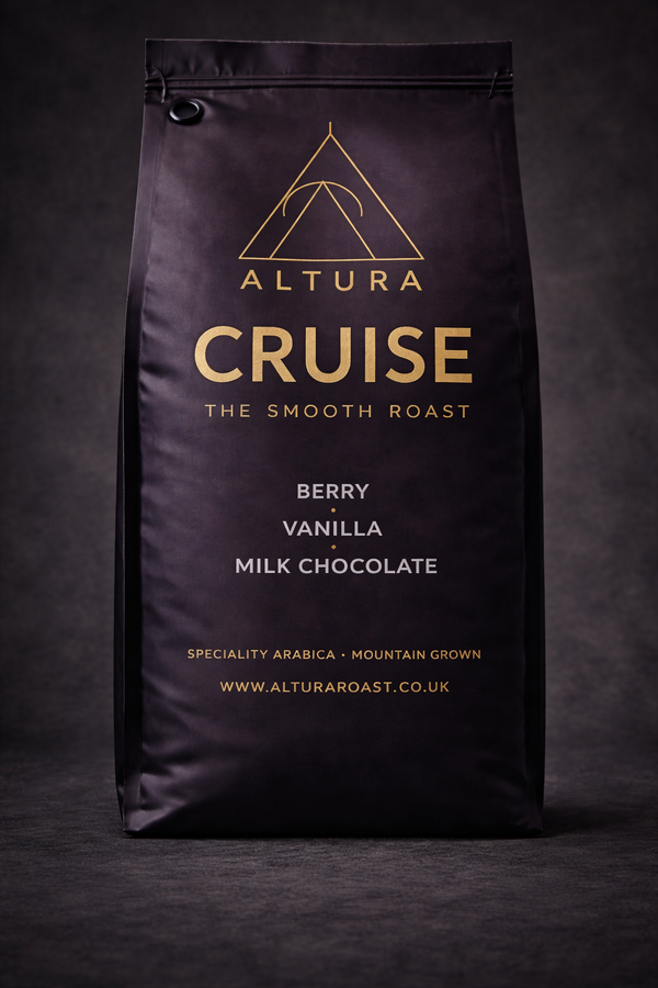 Altura Cruise smooth roast speciality coffee bag